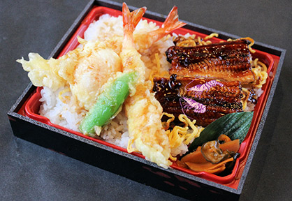 うな海老天丼